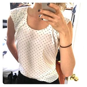 Gap Polka Dot Women’s Short Sleeve Blouse